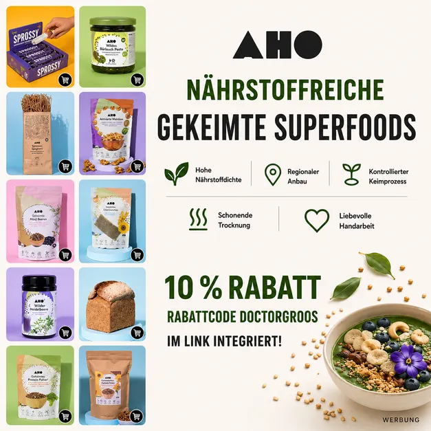 Gekeimte Bio-Superfoods